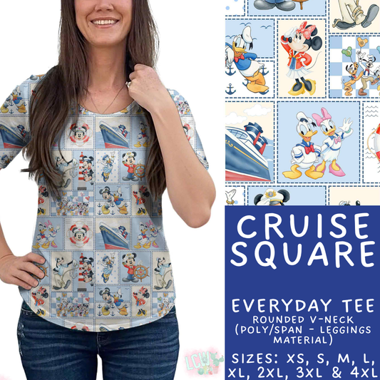 Batch #541 - Magical Faves 21 - Closes 6/10 - ETA mid August - Cruise Square Everyday Tee