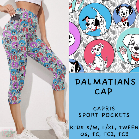 Ready To Ship - Dalmatians Capri