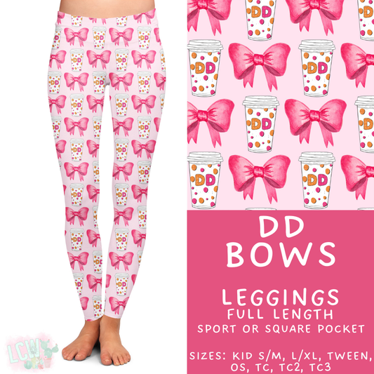 Batch #408 - Fun Run 14 - Closes 9/5 - ETA mid/late October - DD Bows Full Length Leggings