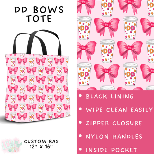 Batch #408 - Fun Run 14 - Closes 9/5 - ETA mid/late October - DD Bows Tote