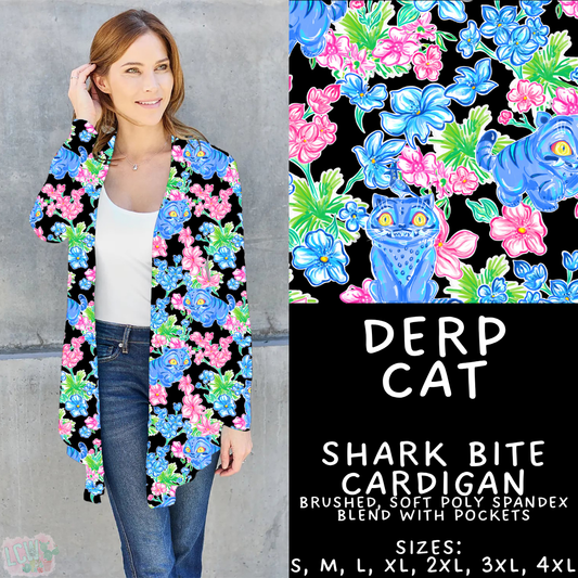 Batch #454 - Cool Characters 10 - Closes 11/26 - ETA mid Jan - Derp Cat Cardigan