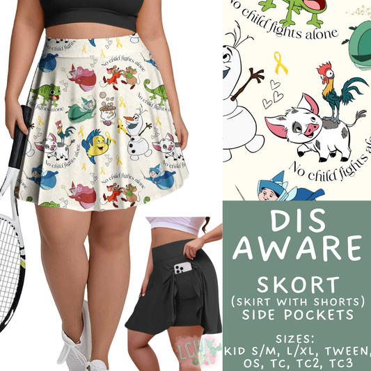 Batch #541 - Magical Faves 21 - Closes 6/10 - ETA mid August - Dis Aware Skort