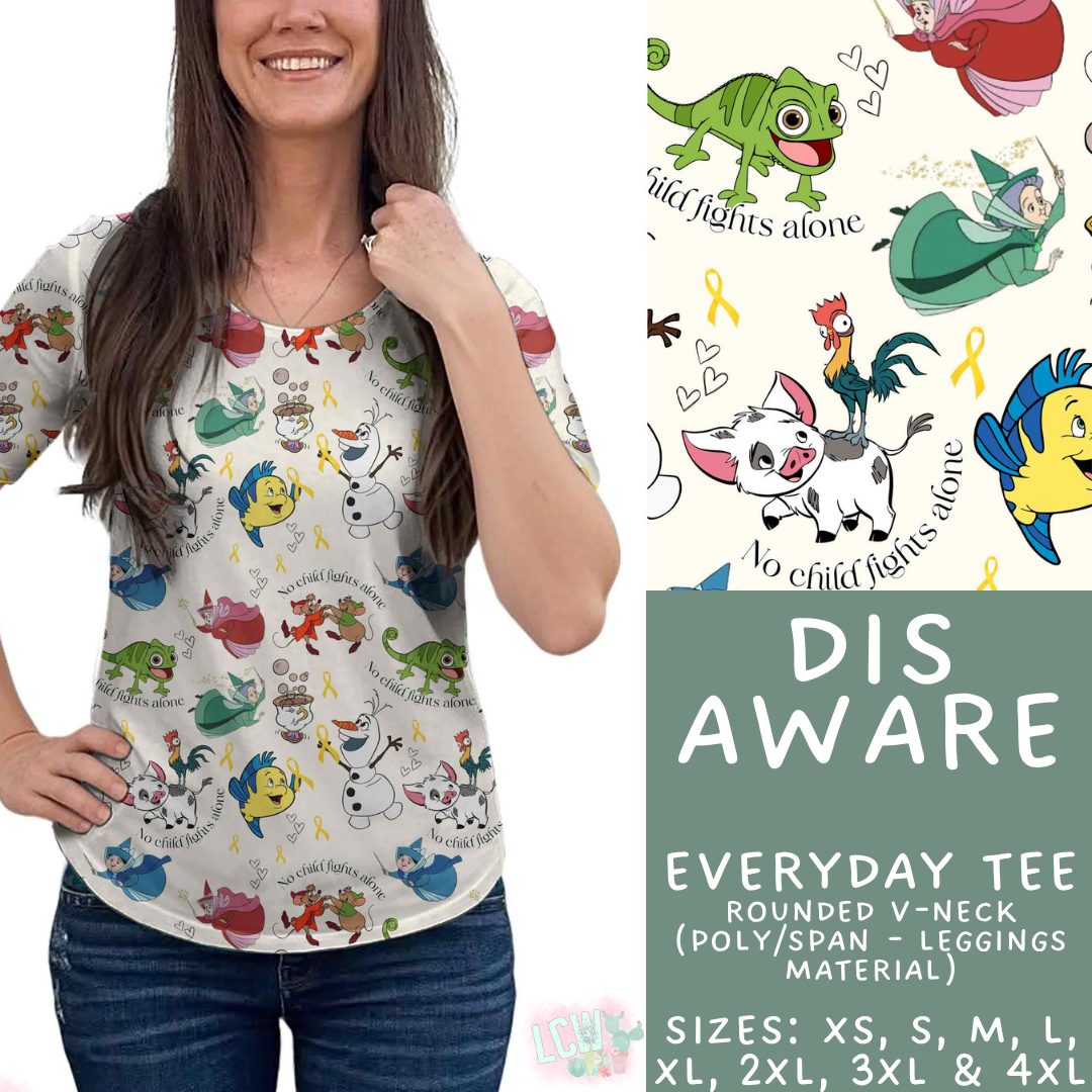 Batch #541 - Magical Faves 21 - Closes 6/10 - ETA mid August - Dis Aware Everyday Tee