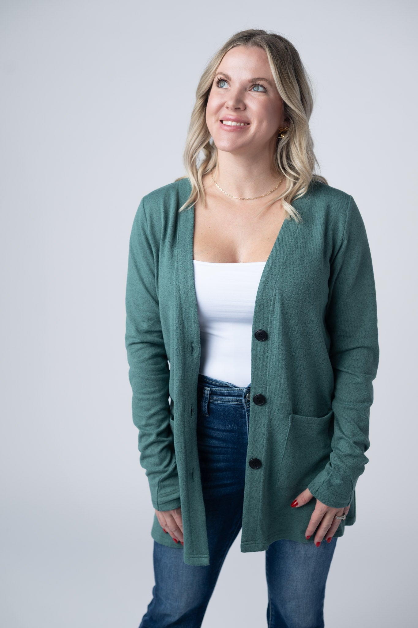 IN STOCK Cori Cardigan - Sage