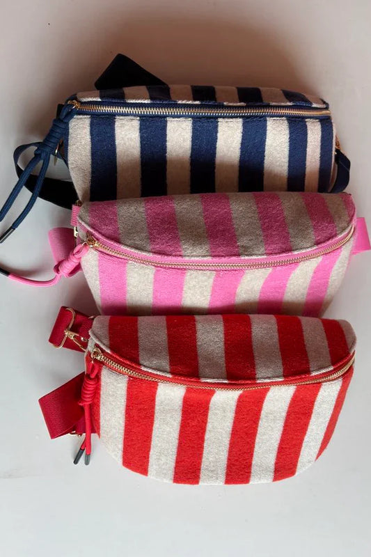 PREORDER: Stripe Terry Bum Bag