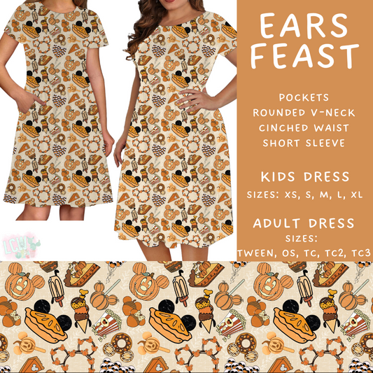 Batch #404 - Magical Fall 2 - Closes 8/29 - ETA mid/late October - Ears Feast Womens & Girls Dresses