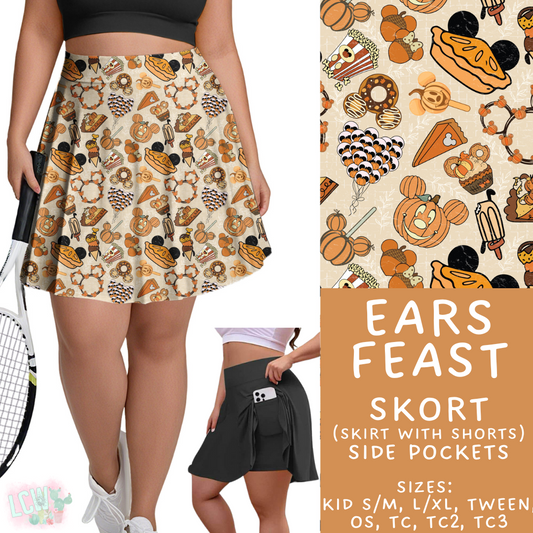Batch #404 - Magical Fall 2 - Closes 8/29 - ETA mid/late October - Ears Feast Skort