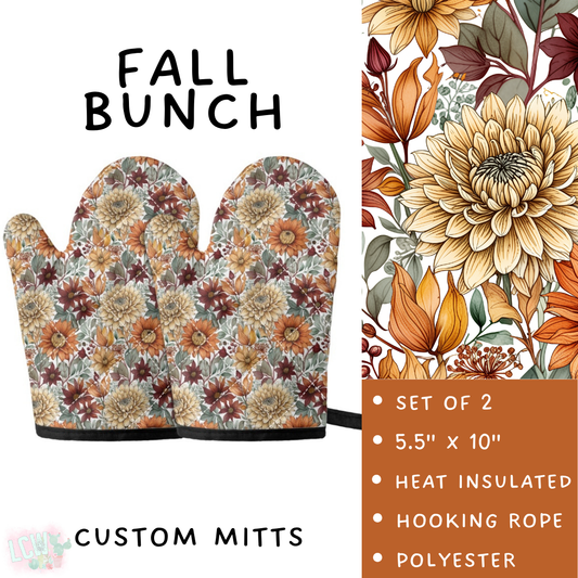 Batch #405 - Oh My Gourd, Let's Bake! - Closes 9/1 - ETA mid/late October - Fall Bunch Oven Mitts