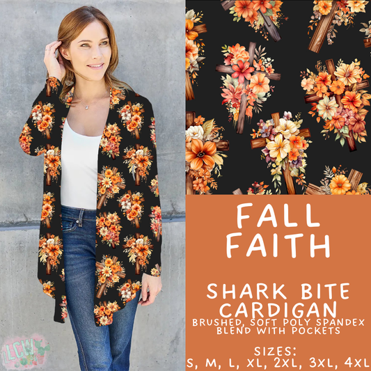 Batch #407 - Fall Fun 2 - Closes 9/4 - ETA mid/late October - Fall Faith Cardigan