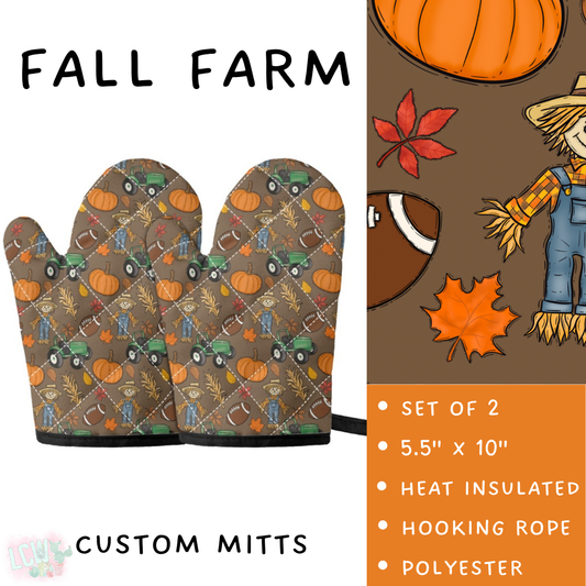 Batch #405 - Oh My Gourd, Let's Bake! - Closes 9/1 - ETA mid/late October - Fall Farm Oven Mitts
