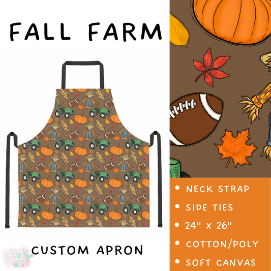 Batch #405 - Oh My Gourd, Let's Bake! - Closes 9/1 - ETA mid/late October - Fall Farm Apron
