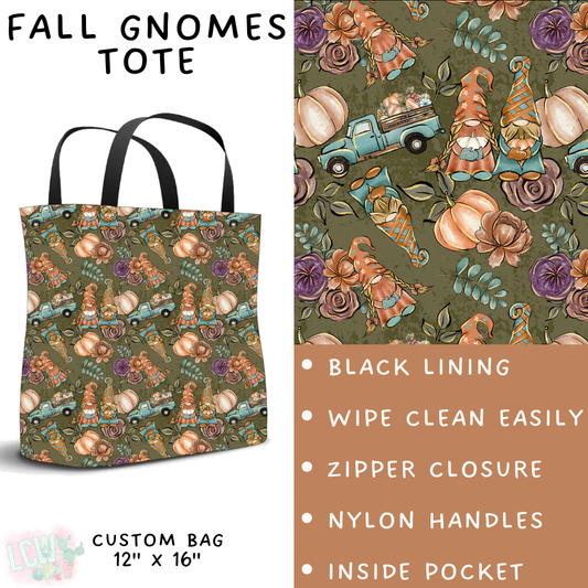 Batch #403 - Hello Fall 2 - Closes 8/28 - ETA mid October - Fall Gnomes Tote