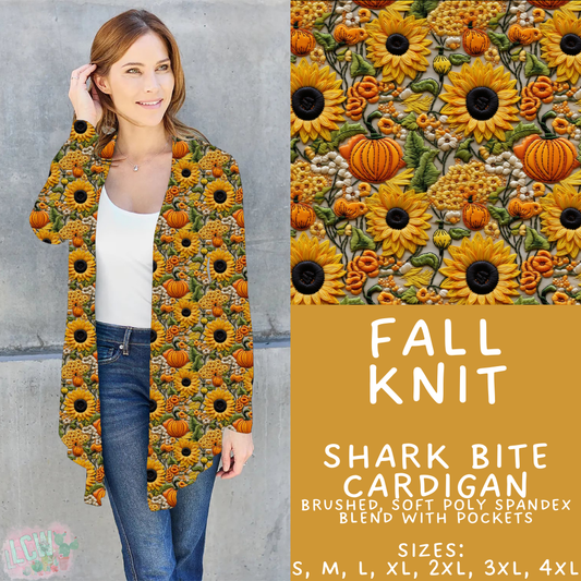 Batch #407 - Fall Fun 2 - Closes 9/4 - ETA mid/late October - Fall Knit Cardigan