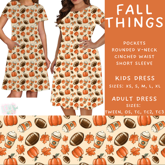 Batch #403 - Hello Fall 2 - Closes 8/28 - ETA mid October - Fall Things Womens & Girls Dresses