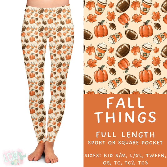 Batch #403 - Hello Fall 2 - Closes 8/28 - ETA mid October - Fall Things Full Length Leggings