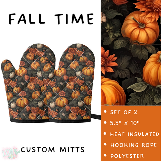 Batch #405 - Oh My Gourd, Let's Bake! - Closes 9/1 - ETA mid/late October - Fall Time Oven Mitts