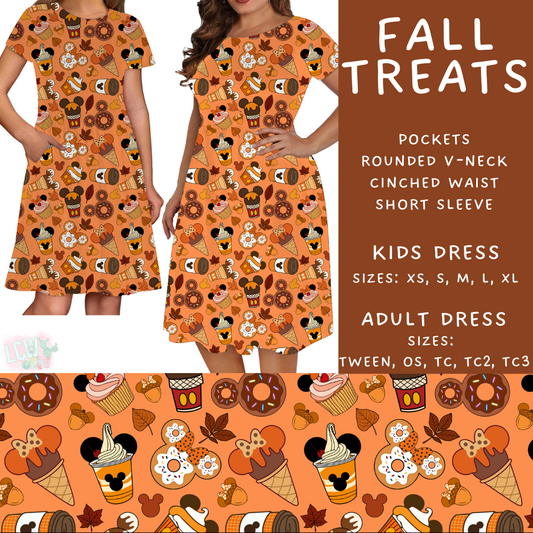 Batch #404 - Magical Fall 2 - Closes 8/29 - ETA mid/late October - Fall Treats Womens & Girls Dresses