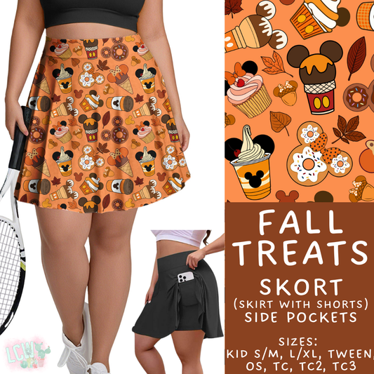 Batch #404 - Magical Fall 2 - Closes 8/29 - ETA mid/late October - Fall Treats Skort