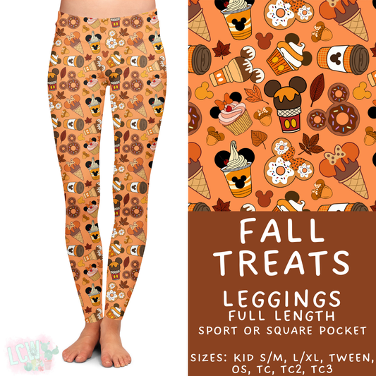 Batch #404 - Magical Fall 2 - Closes 8/29 - ETA mid/late October - Fall Treats Full Length Leggings