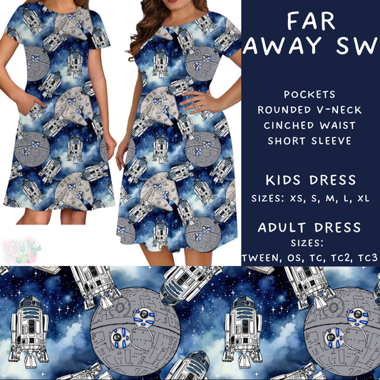 Batch #370 - Fun Run 12 - Closes 7/8 - ETA early Sept - Far Away SW Adult & Kids Dresses