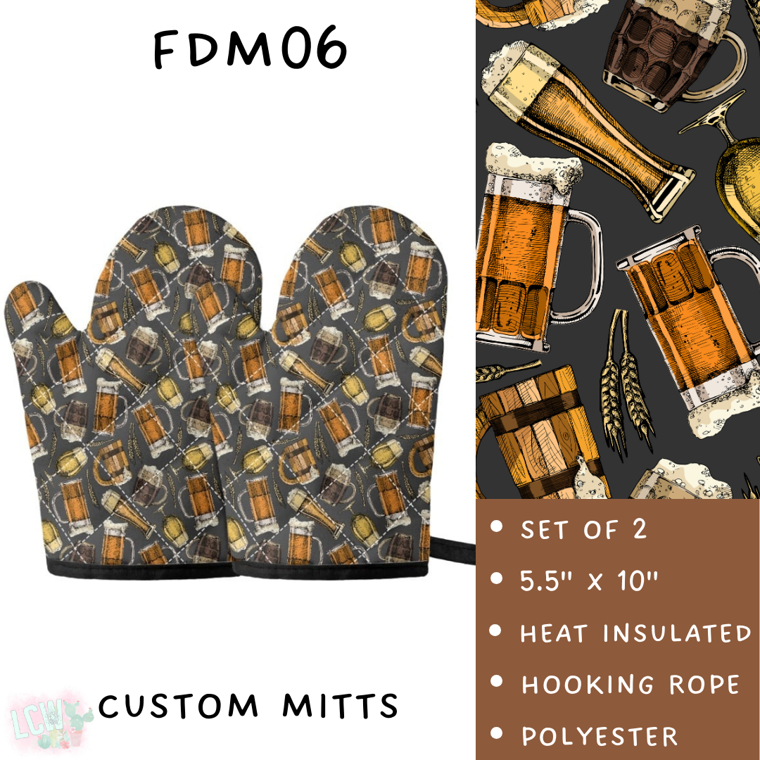 Batch #323 - Guys Grilling Out - Closes 4/18 - ETA early June - FDM06 Oven Mitts