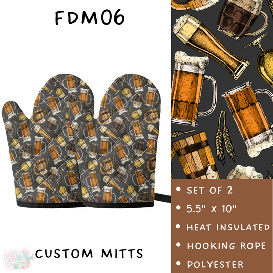 Batch #323 - Guys Grilling Out - Closes 4/18 - ETA early June - FDM06 Oven Mitts