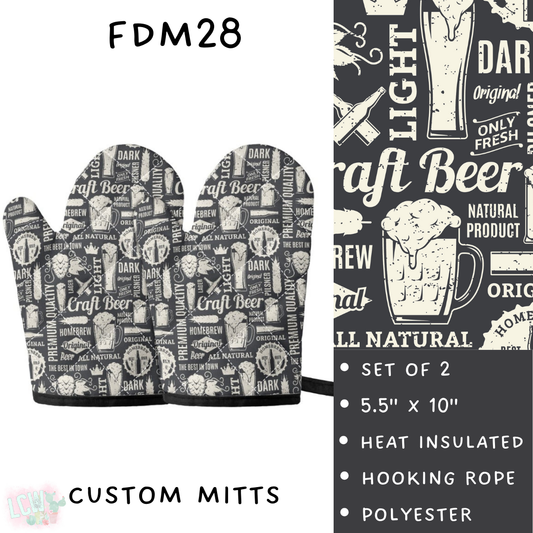 Batch #323 - Guys Grilling Out - Closes 4/18 - ETA early June - FDM28 Oven Mitts