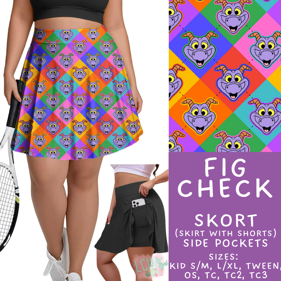 Batch #541 - Magical Faves 21 - Closes 6/10 - ETA mid August - Fig Check Skort
