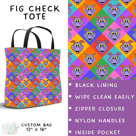 Batch #541 - Magical Faves 21 - Closes 6/10 - ETA mid August - Fig Check Tote