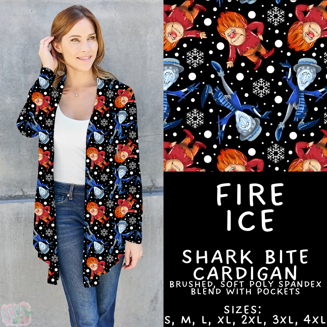 Ready To Ship - Fire Ice Cardigan - Medium