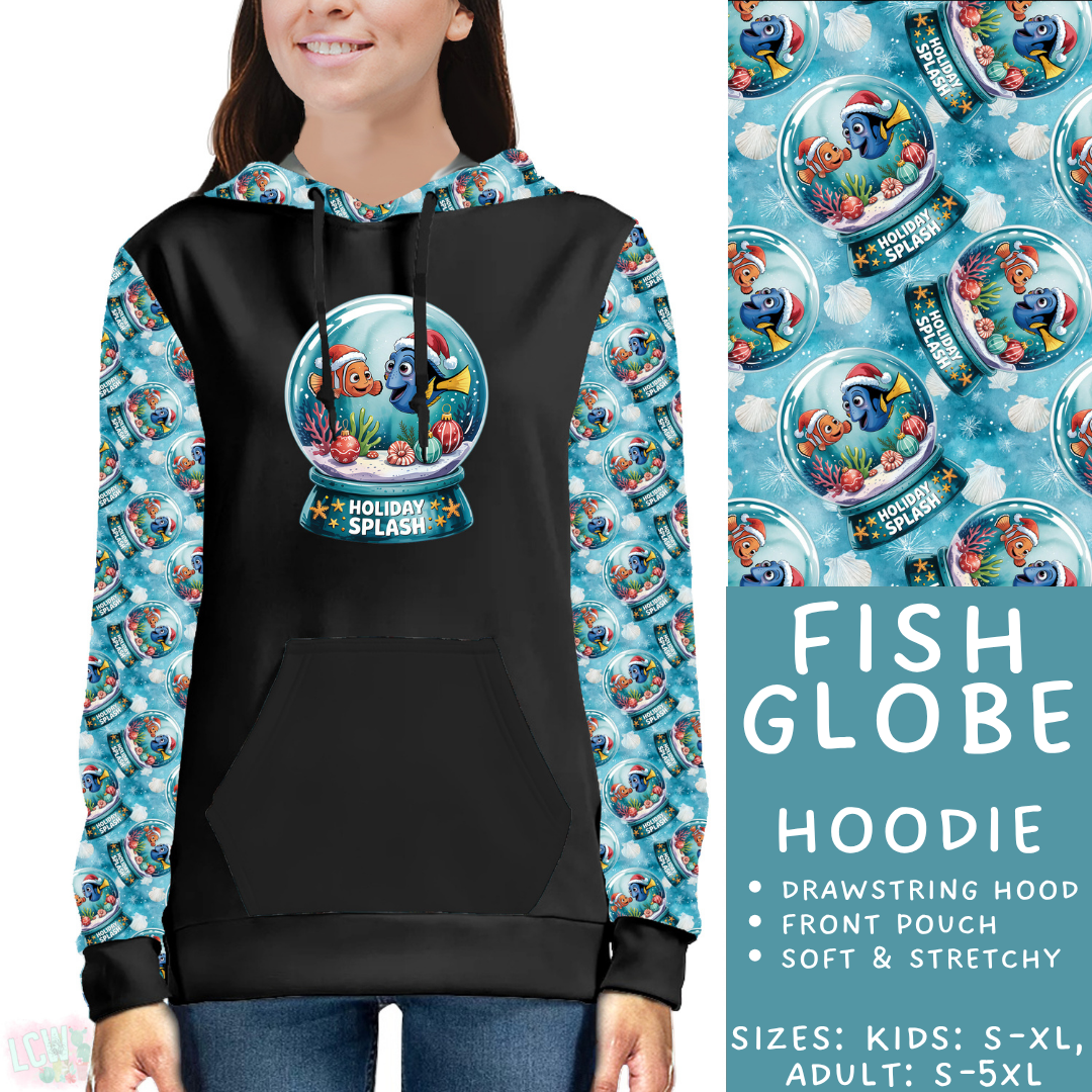 Batch #432 - Winter Globes - Closes 10/17 - ETA early December - Fish Globe Hoodie
