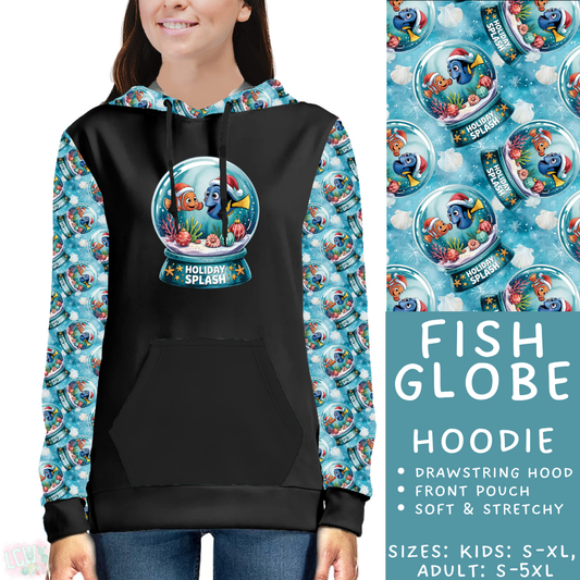 Batch #432 - Winter Globes - Closes 10/17 - ETA early December - Fish Globe Hoodie