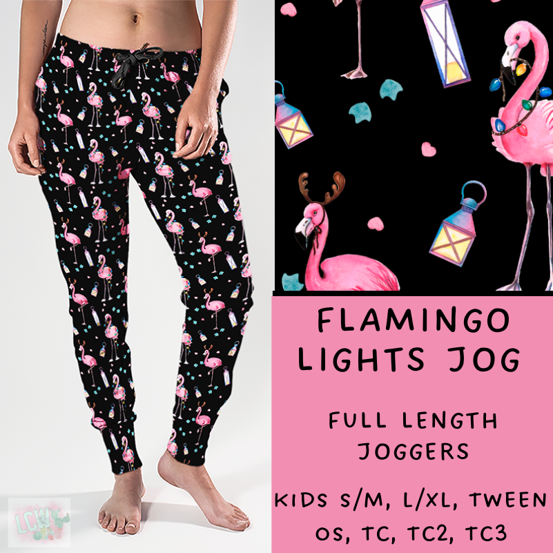 Ready To Ship - Coastal Christmas - Flamingo Lights