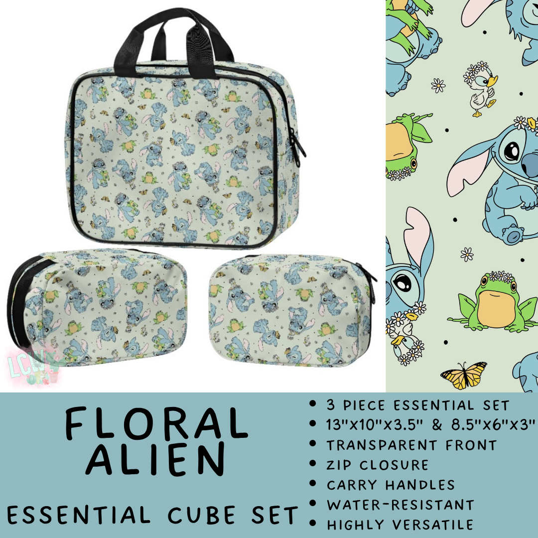 Batch #539 - Essential Cube Sets 3 - Closes 6/5 - ETA early August - Floral Alien Essential Cube Set