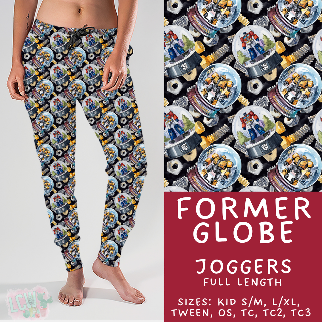 Batch #432 - Winter Globes - Closes 10/17 - ETA early December - Former Globe Joggers