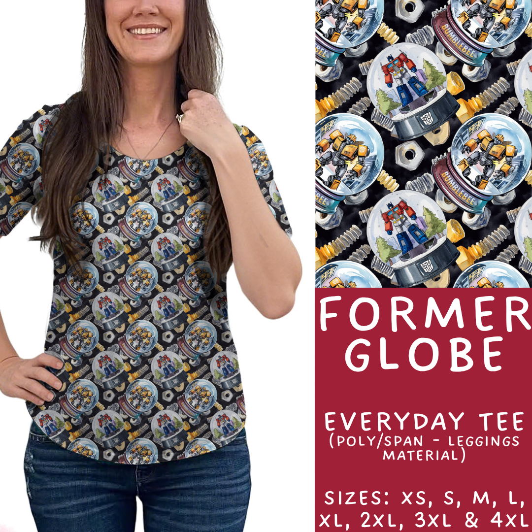 Batch #432 - Winter Globes - Closes 10/17 - ETA early December - Former Globe Everyday Tee