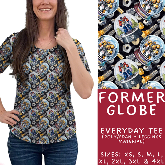 Batch #432 - Winter Globes - Closes 10/17 - ETA early December - Former Globe Everyday Tee