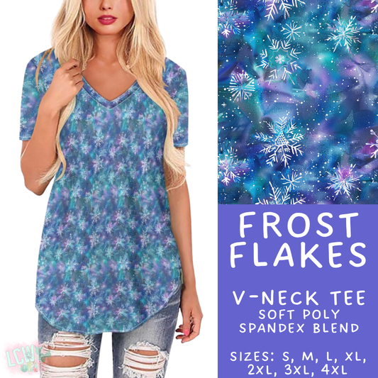Batch #435 - Winter Wonderland 3 - Closes 10/23 - ETA early/mid Dec - Frost Flakes V-Neck Tee