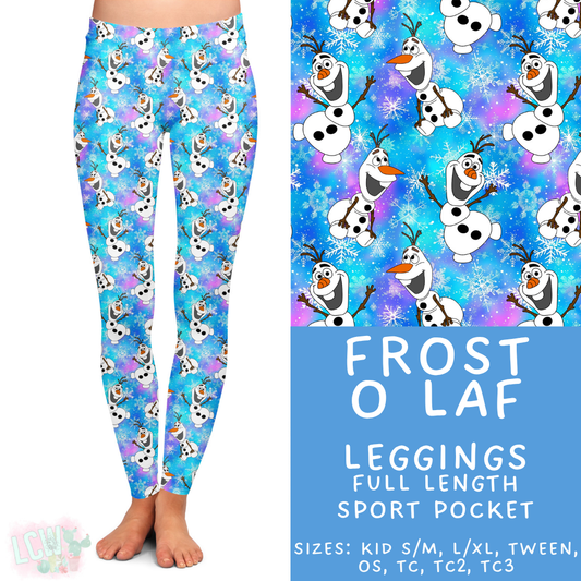 Batch #434 - Magical Christmas - Closes 10/22 - ETA early Dec - Frost O Laf Full Length Leggings