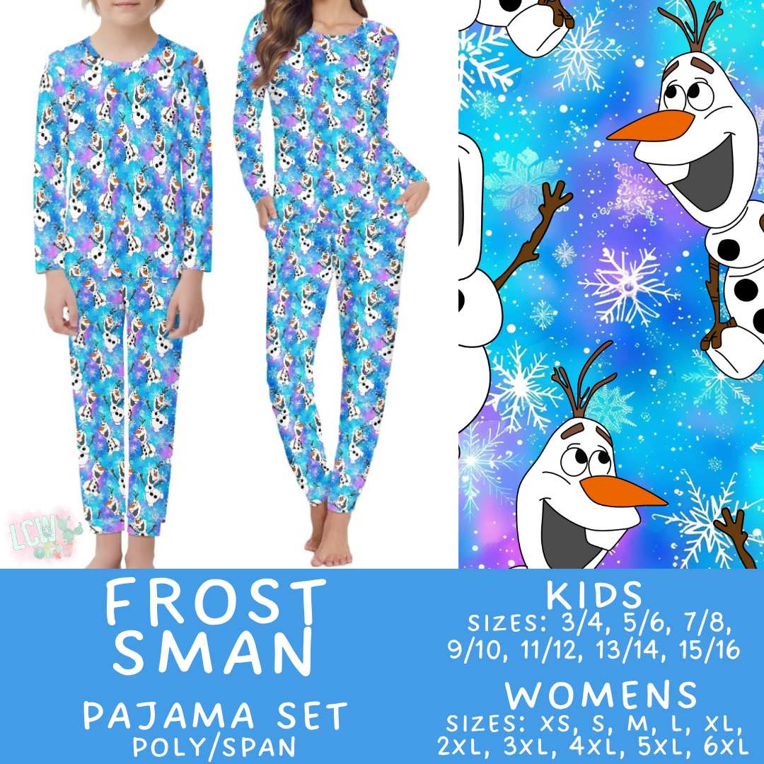 Batch #430 - Magical Christmas Family Pajamas - Closes 10/15 - ETA late Nov - Frost SMan Women's & Kid's Pajama Set