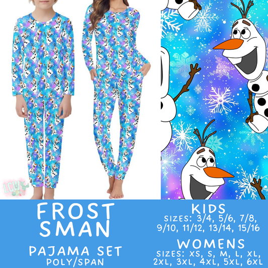 Batch #430 - Magical Christmas Family Pajamas - Closes 10/15 - ETA late Nov - Frost SMan Women's & Kid's Pajama Set