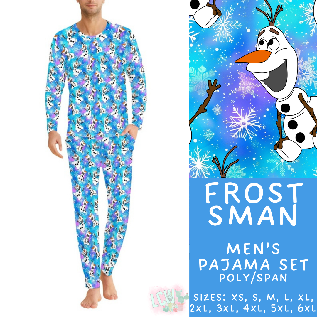 Batch #430 - Magical Christmas Family Pajamas - Closes 10/15 - ETA late Nov - Frost SMan Men's Pajama Set