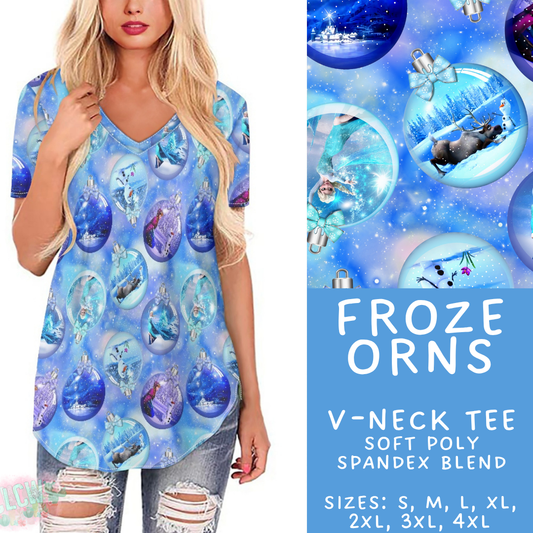 Batch #434 - Magical Christmas - Closes 10/22 - ETA early Dec - Froze Orns V-Neck Tee