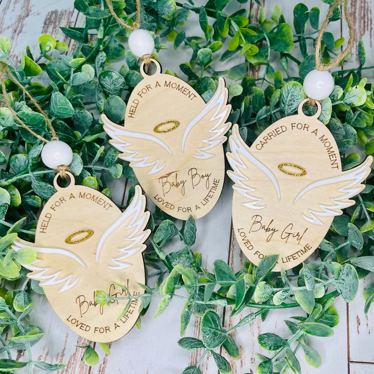 Baby Memorial Custom Ornament