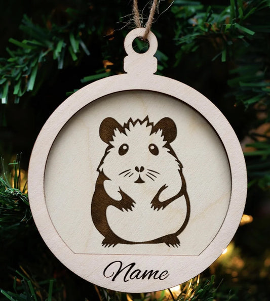 Guinea Pig Custom Ornament