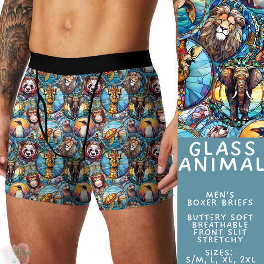 Ready to Ship Glass Animal Men's Boxer Briefs - S/M