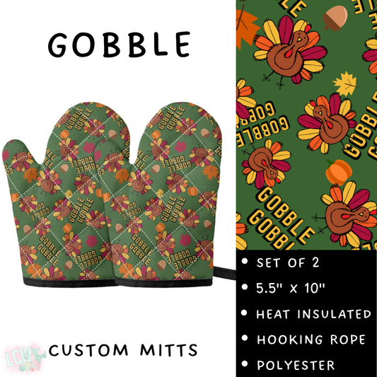 Batch #405 - Oh My Gourd, Let's Bake! - Closes 9/1 - ETA mid/late October - Gobble Oven Mitts