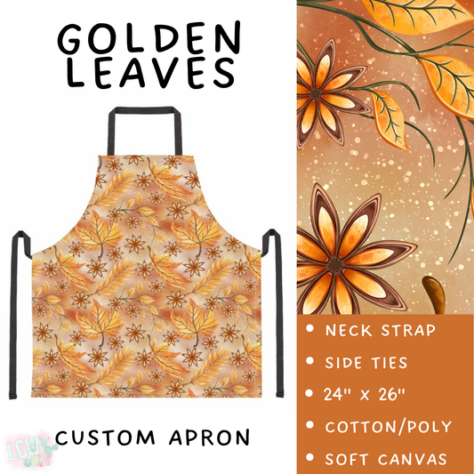 Batch #405 - Oh My Gourd, Let's Bake! - Closes 9/1 - ETA mid/late October - Golden Leaves Apron