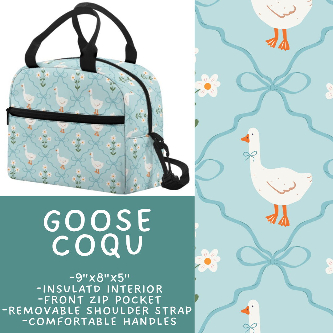 Batch #545 - Back to School 3 - Closes 6/19 - ETA early/mid August - Goose Coqu Lunch Box