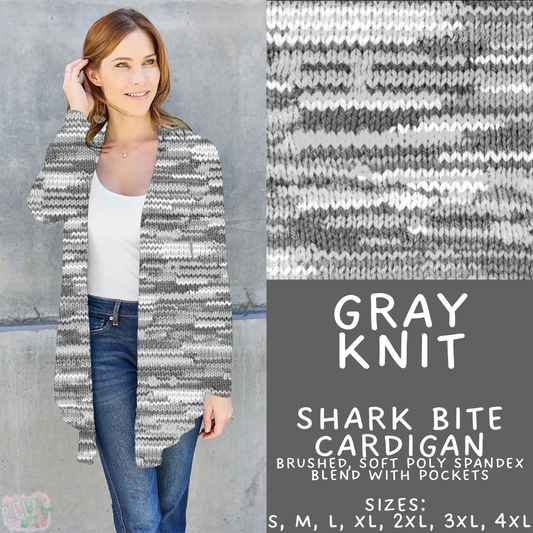 Batch #461 - October Request Run - Closes 12/9 - ETA late Jan - Gray Knit Cardigan